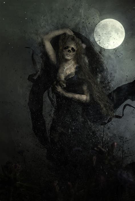Dark spirit of witchcraft